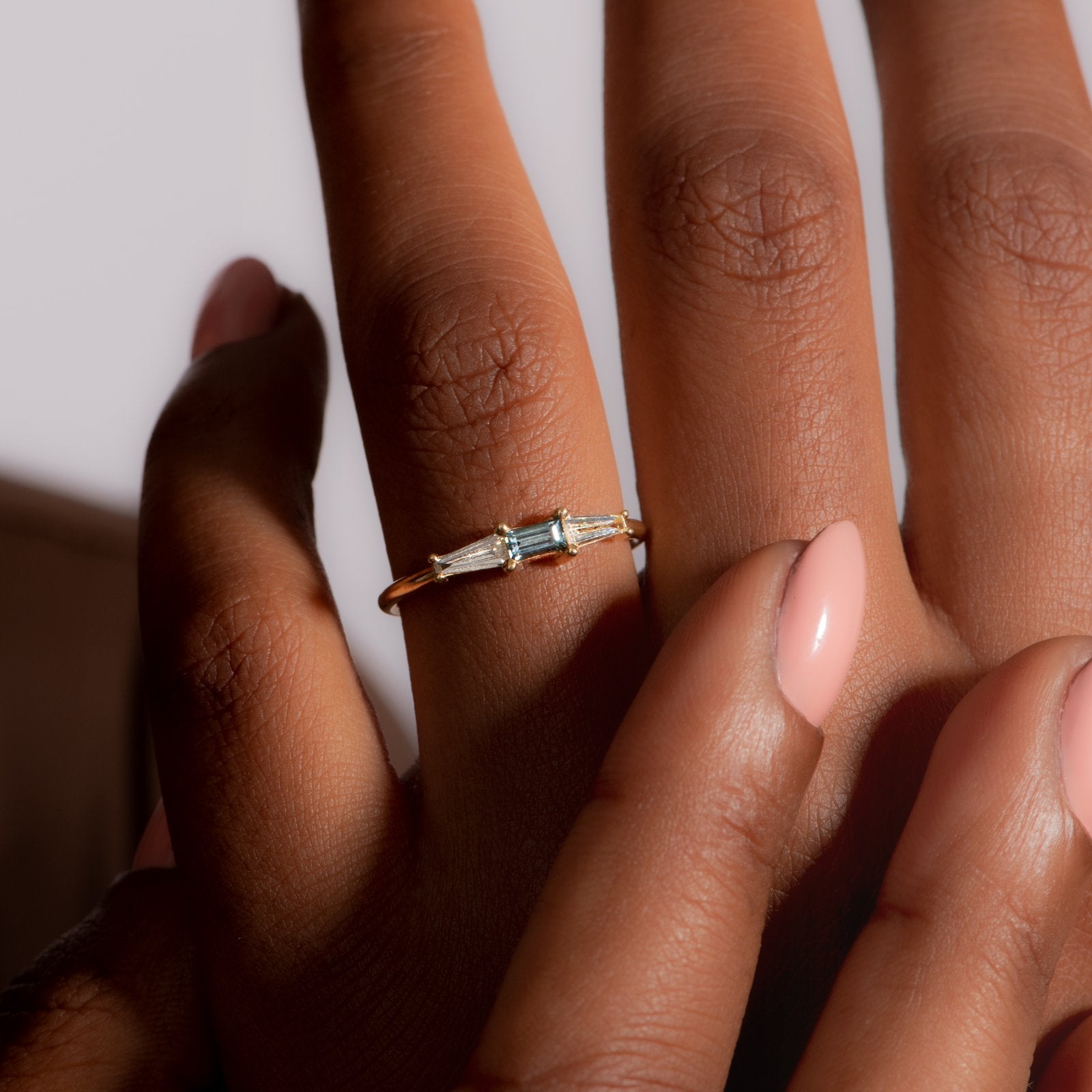 Simple and Elegant Minimalist Engagement Ring - Less Is More - Eurekalook